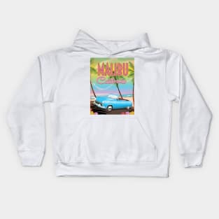 Malibu California Sunse Kids Hoodie